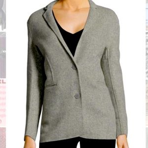 NWT Sandro “Valentine” Grey Wool Blazer